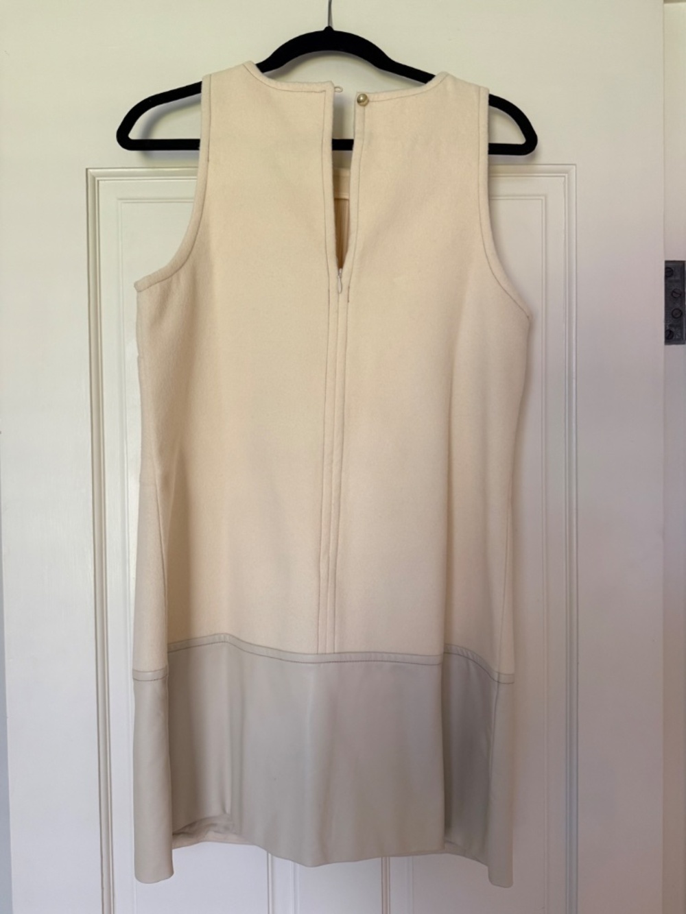 Anthropologie Faux-Leather Shift Mini Dress - Picture 6 of 6